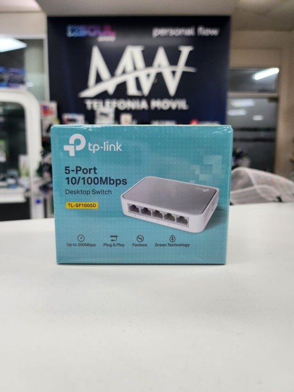 Producto - Switch TP-LINK Rj45 Escritorio 5 Puertos TL-SF1005D