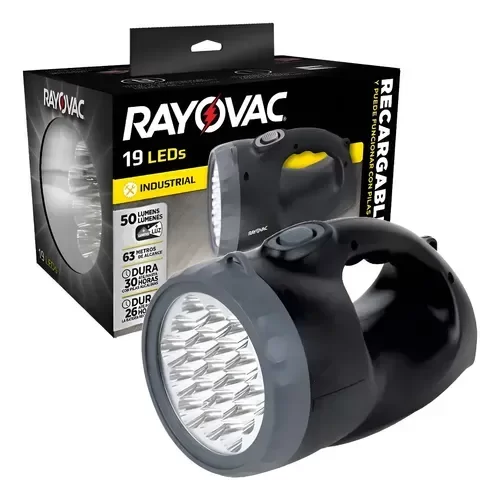 Producto - Linterna Recargable Hibrida 19 Led - Rayovac