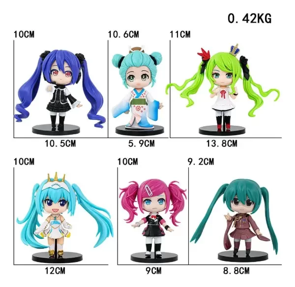 Producto - Hatsune Miku gashapones - 3