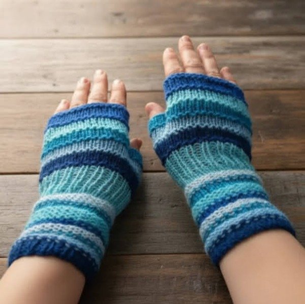 Producto - Mitones largos coloreidos