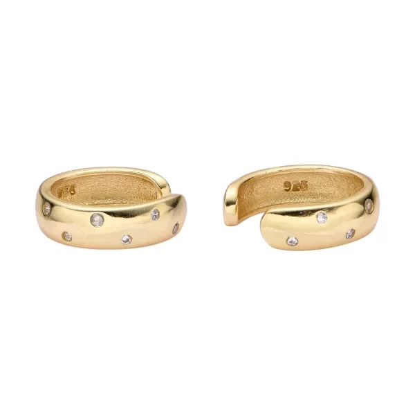 Producto - Cuff dorado con piedritas chiquititas, precio por unidad