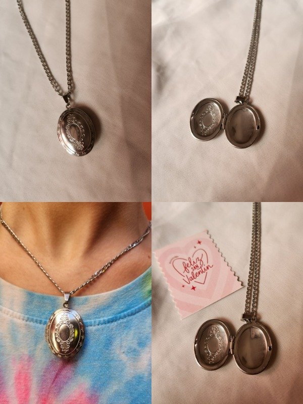 Producto - Relicario Ovalo ACERO QUIRÚRGICO