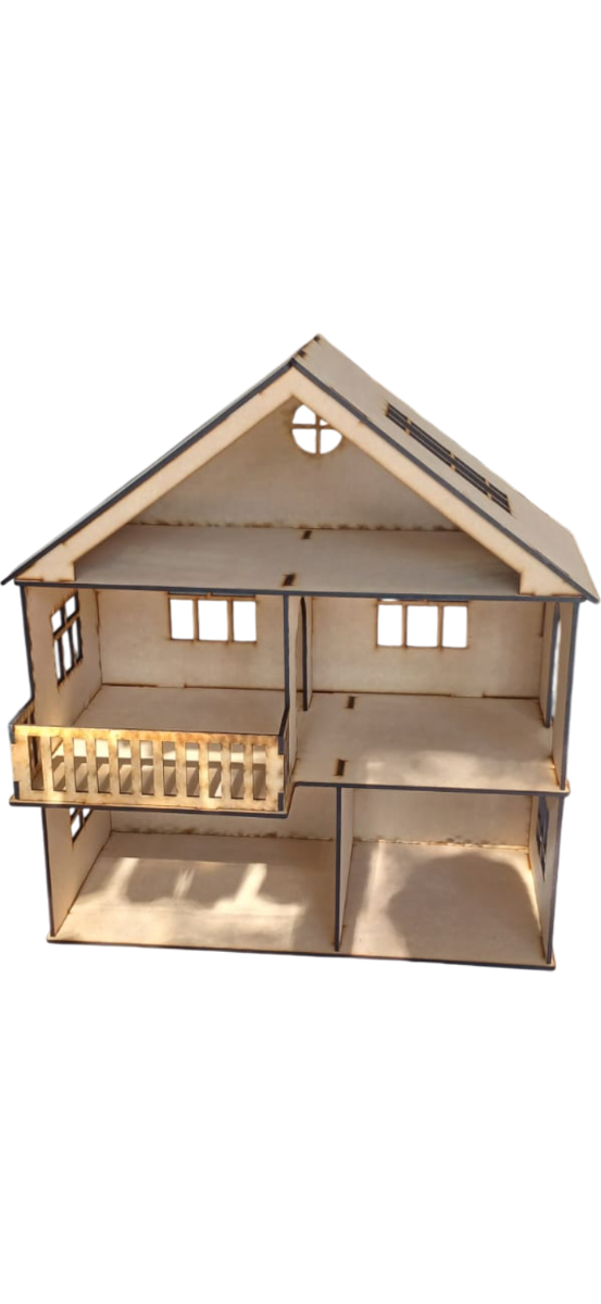 Producto - Casa Balcon MDF para armar y pintar - 0
