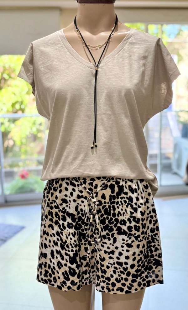 Producto - short Aura animal print