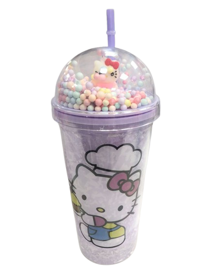 Producto - VASO KITTY LILA