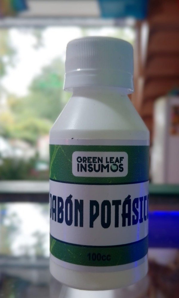 Producto - Jabon Potasico 100cc Green Leaf