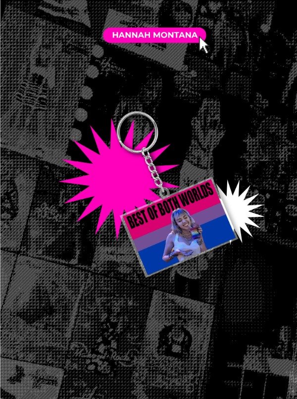 Producto - Llavero Best of Both Worlds - FANGIRLS