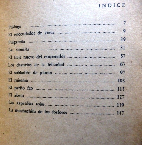 Producto - CUENTOS DE HANS CHRISTIAN ANDERSEN - QUIMANTU - 1972 - 1