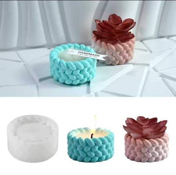 Producto - Portavela TRENZA