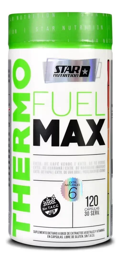 Producto - Thermo Fuel Max Star Nutrition 120 Cápsulas QUEMADOR