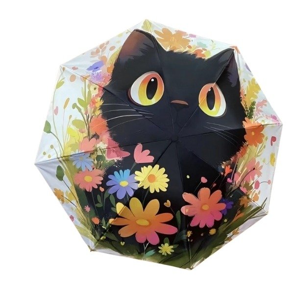 Producto - PARAGUAS ESTAMPADO CON GATO