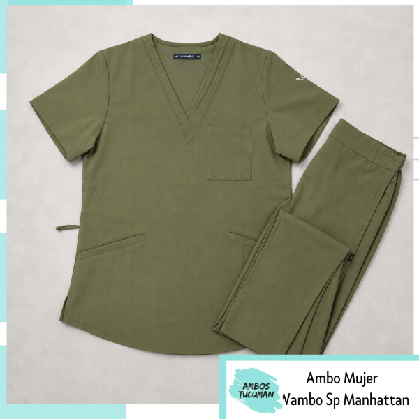Producto - Ambo Wambo Selva Spandex (Verde Musgo) - 0