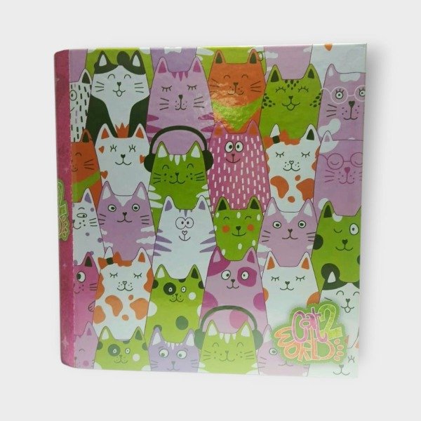 Producto - Carpeta holografica "Cat world"
