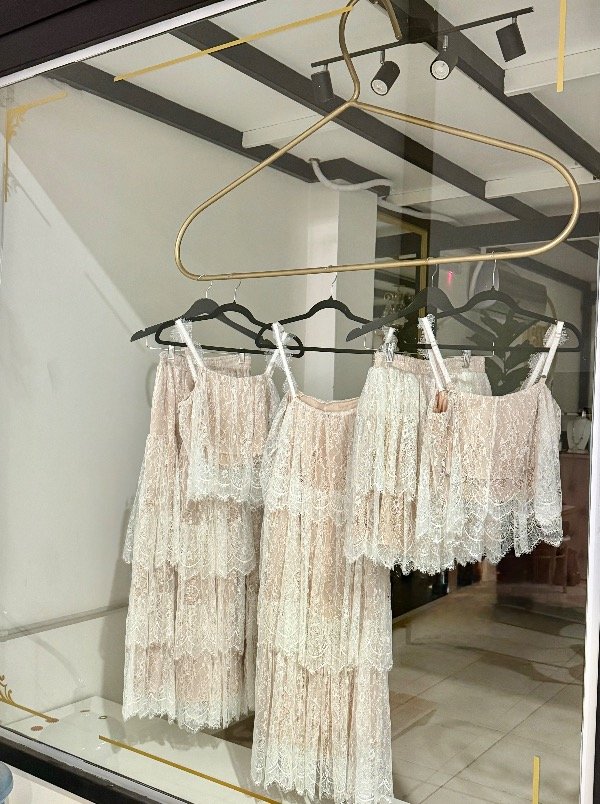 Producto - Conjunto Encaje Largo - 1