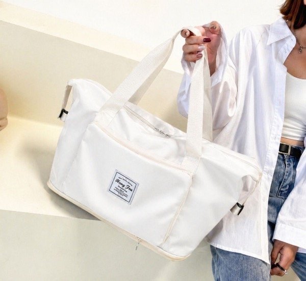 Producto - BOLSO IMPERMEABLE EXTENSIBLE - BLANCO