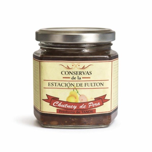 Producto - Chutney De Peras Artesanal Conservas Fulton Tandil x250gr