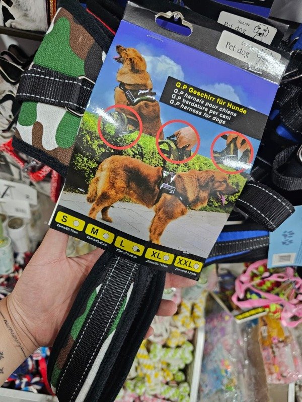 Producto - pretal para perro talle L