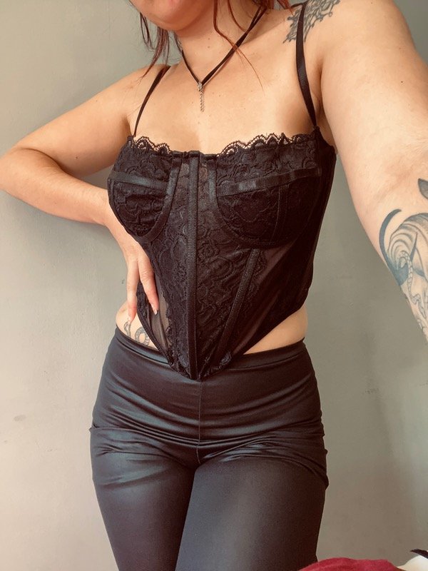 Producto - CORSET IMPORTADO NEGRO