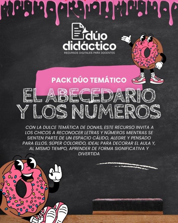 Producto - PACK DÚO EL ABECEDARIO Y LOS NUMEROS