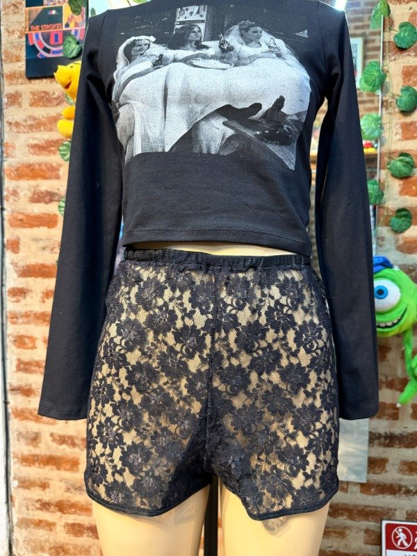 Producto - SHORT ENCAJE