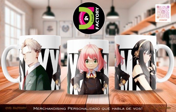 Producto - Taza - Anime - Spy x Family - TZ-RT-BL-11OZ-31-ANM-SXF