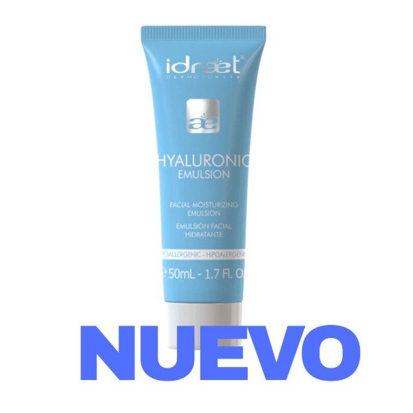Producto - Emulsion con Acido Hialuronico  textura Ligera Hidratacion Profunda
