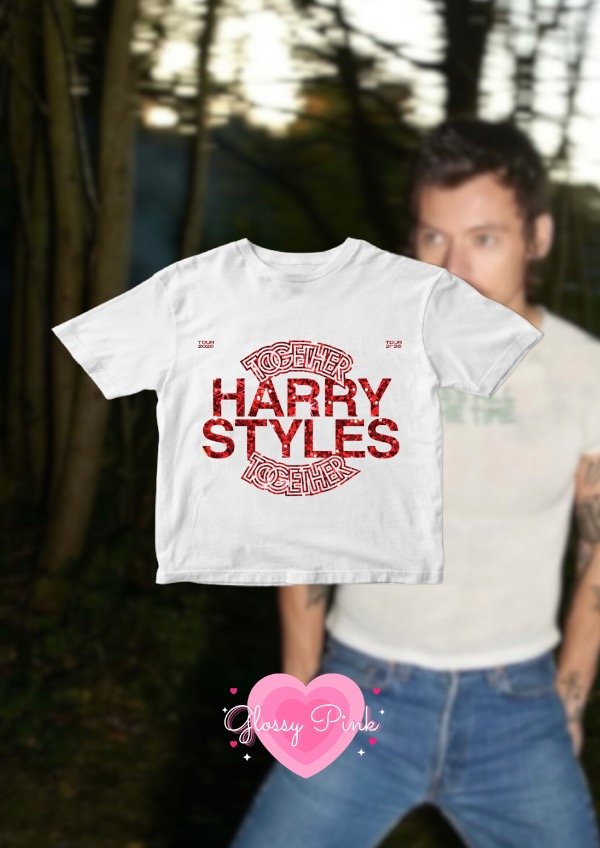 Producto - Baby Tee Harry Together - VINILO TEXTIL GLITTER