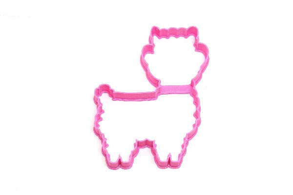 Producto - llama con anteojos silueta
