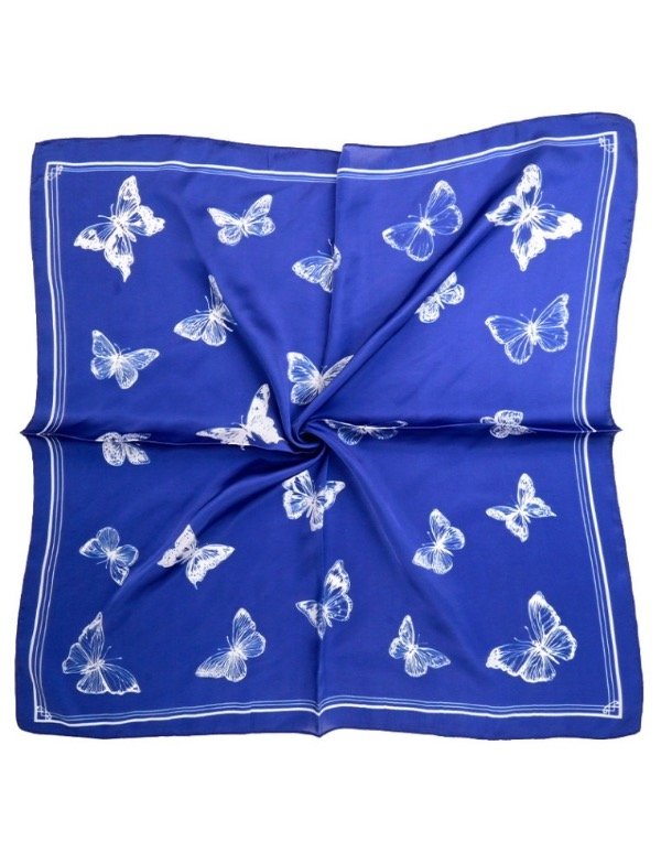 Producto - Pañuelo Butterfly Blue - 1