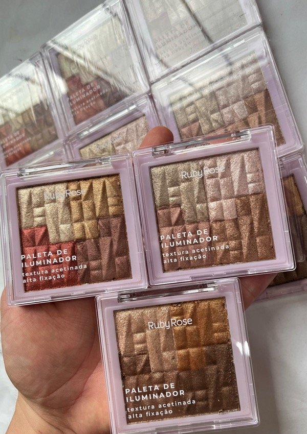 Producto - Paleta de Iluminador Ruby Rose x3 unidades