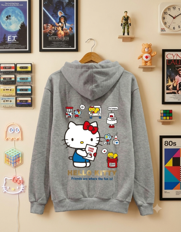 Producto - Campera Algodon Rustico Hello Kitty Varios Colores - 2