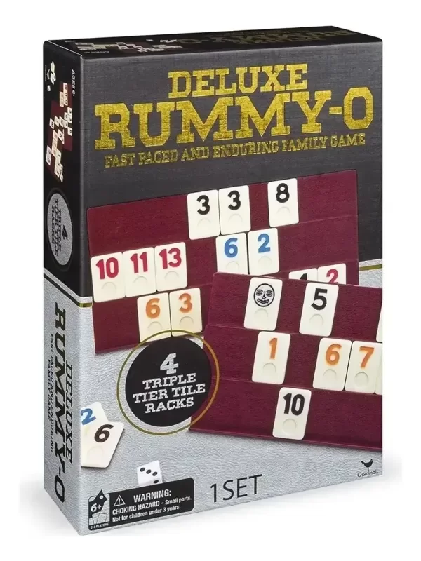 Producto - Juego De Mesa Rummy Edicion Deluxe 2-4 Jugador Spin Master