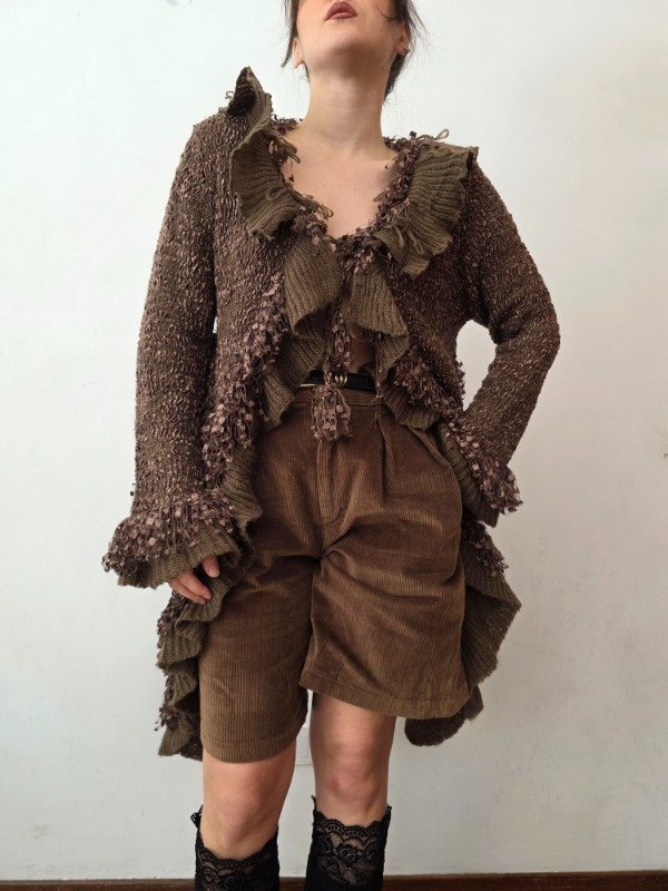 Producto - Saco Marron Vuelos - 10