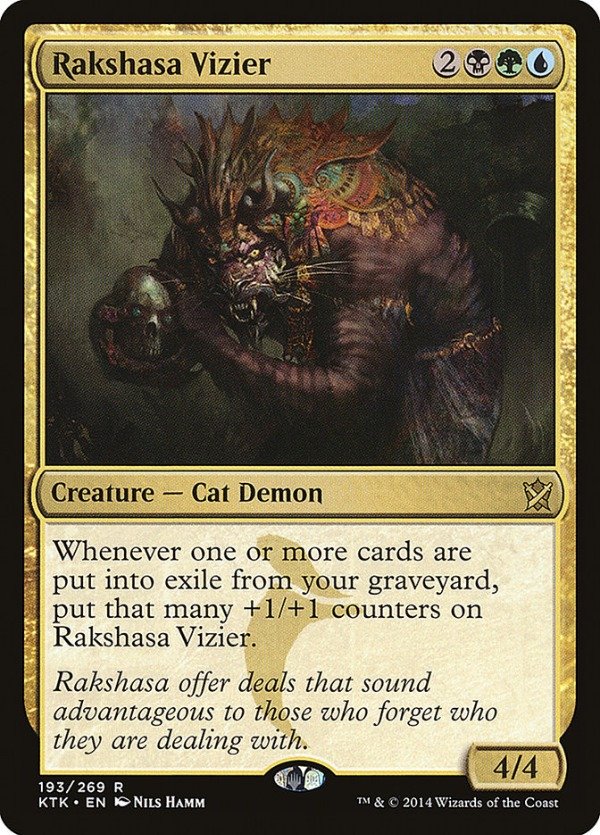 Producto - Rakshasa Vizier #193  Khans of Tarkir
