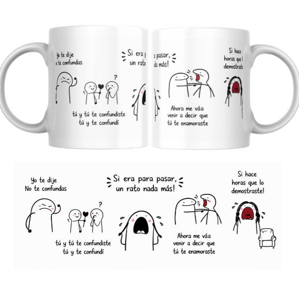Producto - taza - Dia del amigo 60 yo te dije no te confundas - 0
