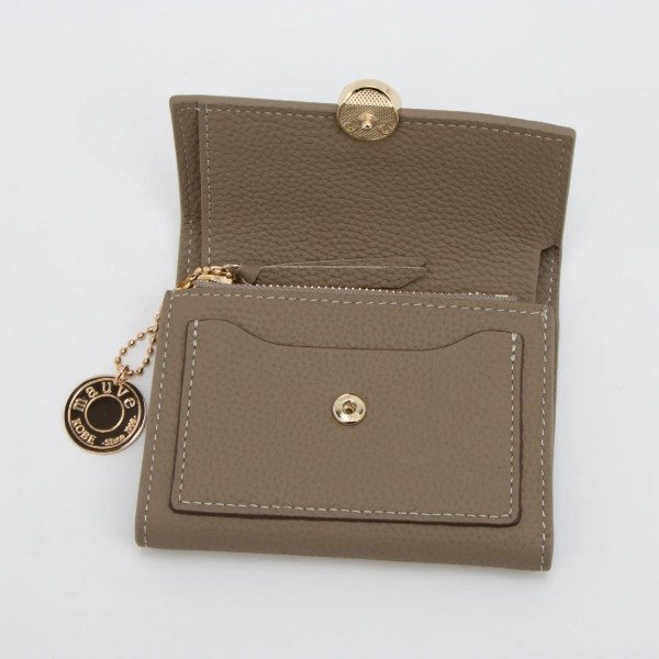 Producto - Billetera con aplique dorado trébol de la suerte - 3