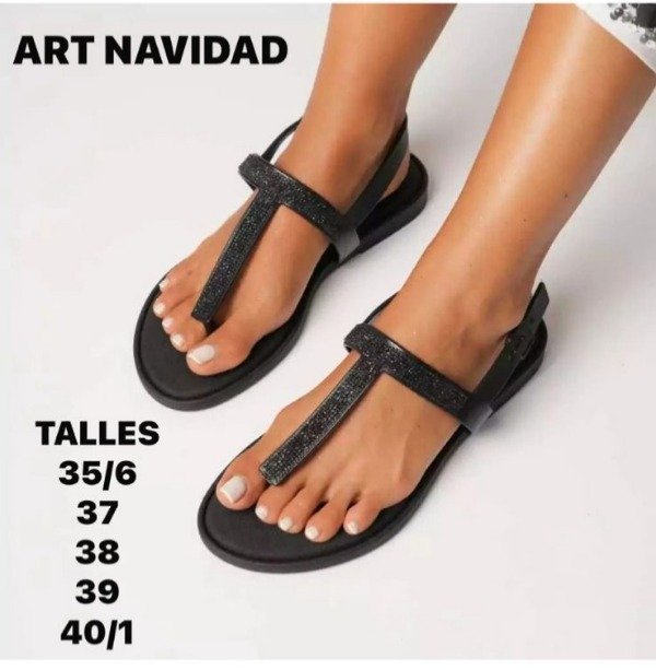 Producto - Ojotas con brillo