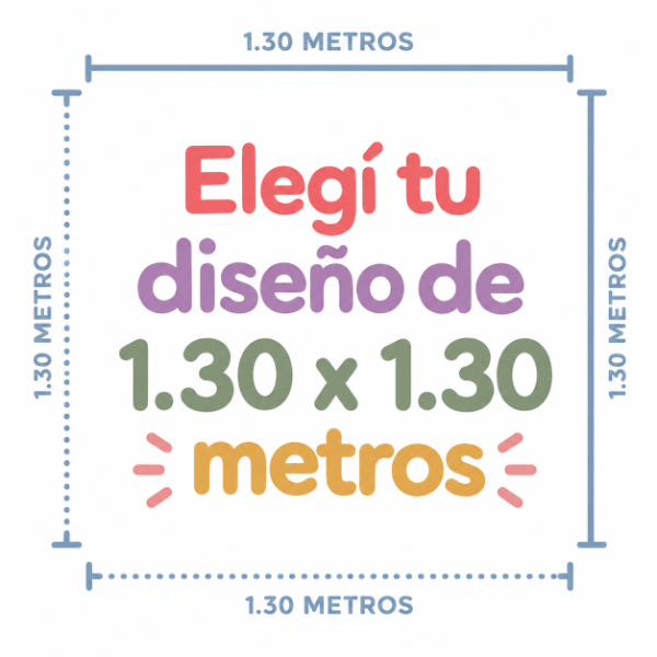 Producto - Telon a eleccion 1.30 x 1.30