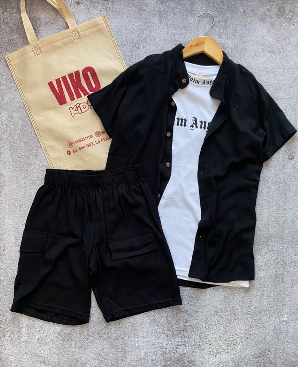 Producto - Conjunto de lino MAO (talle 10 y 14)