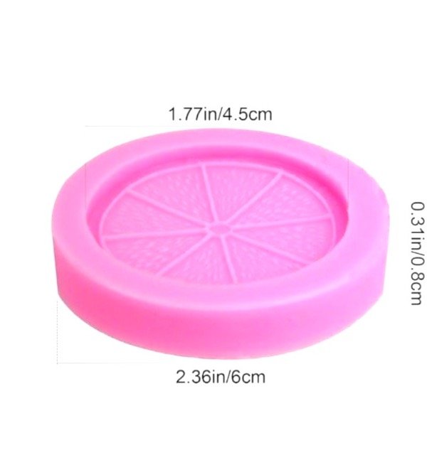 Producto - MOLDE SILICONA RODAJA NARANJA INDIVIDUAL - 1