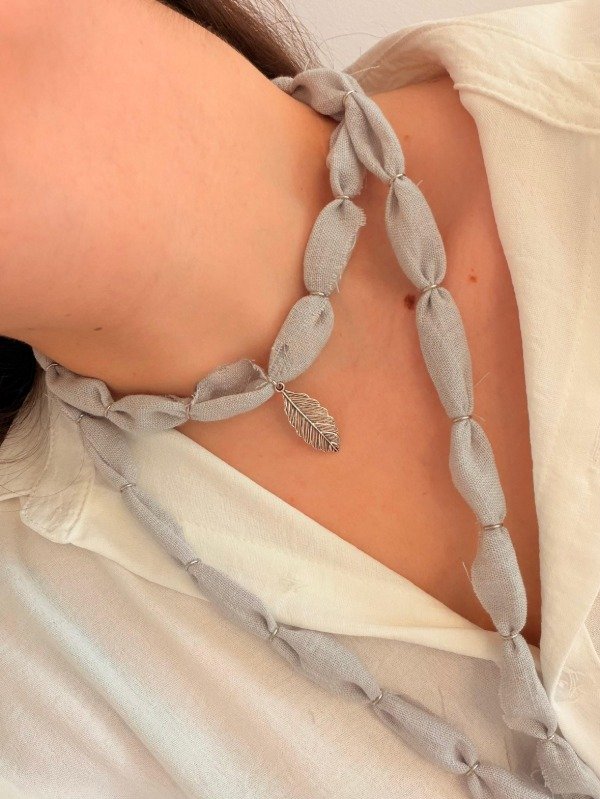 Producto - Collar Arena - Linen hoja - 0