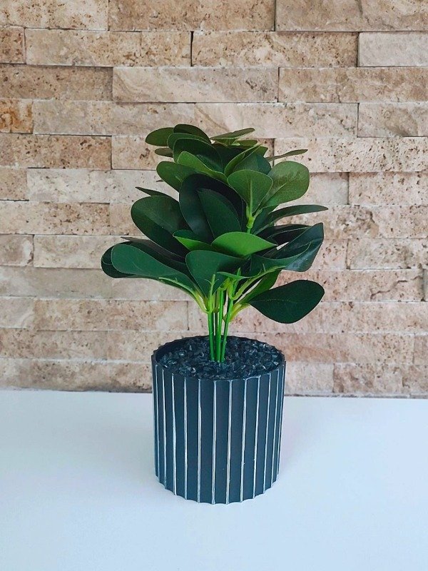 Producto - Planta artificial 28cm maceta pvc