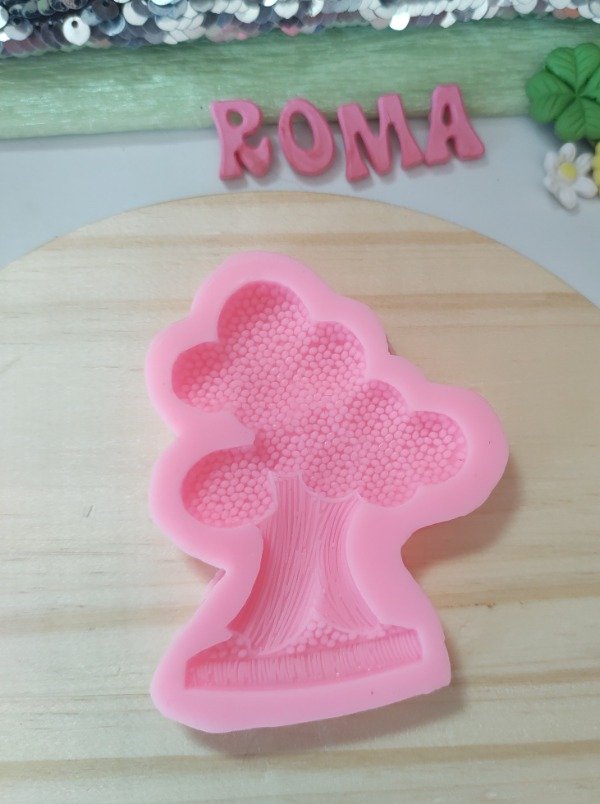 Producto - Molde de silicona Árbol copa tupida