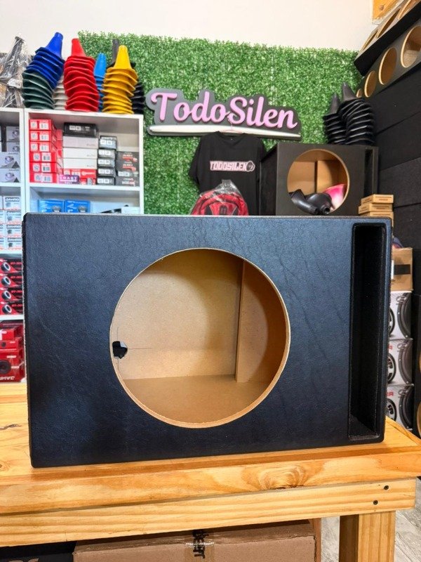 Producto - CAJON STANDAR PREMIUN PARA SUBWOOFER 12 MDF SLOT