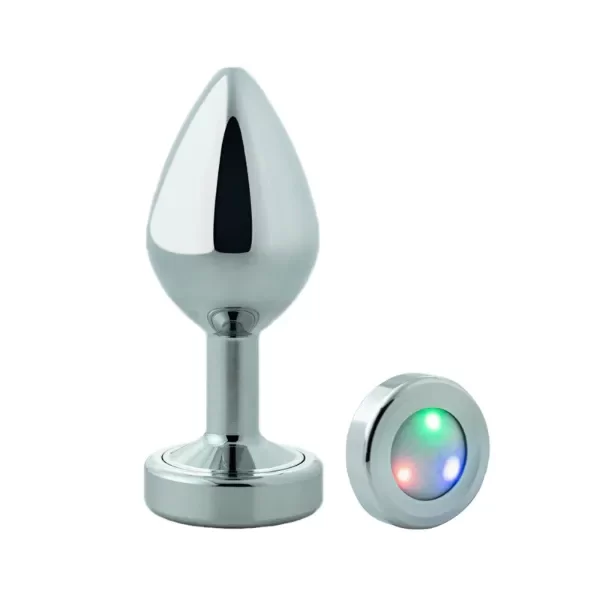 Producto - Plug Anal Acero Small Luz Led - 0