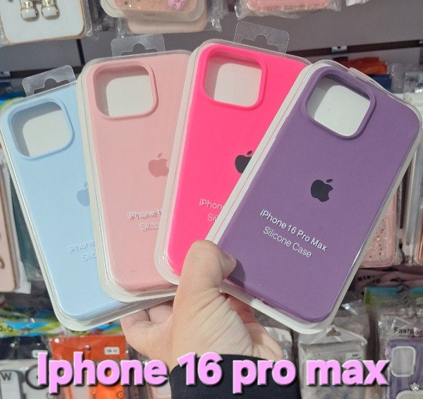 Producto - Fundas silicona original. IPhone 16 pro max