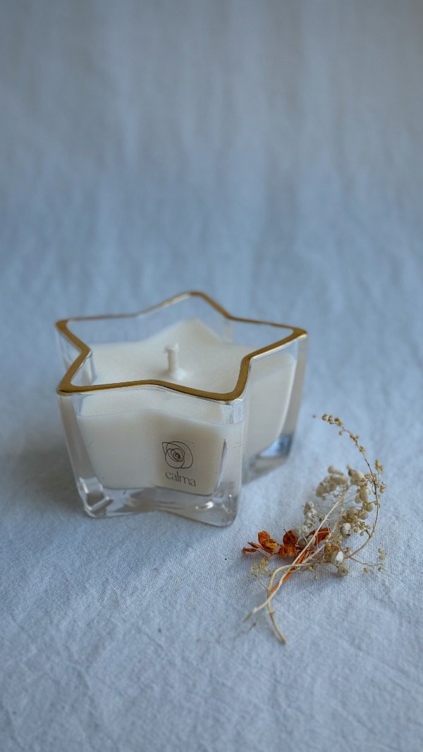 Producto - Vela estrella vidrio