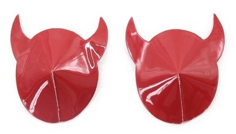 Producto - Pezoneras charol diablita