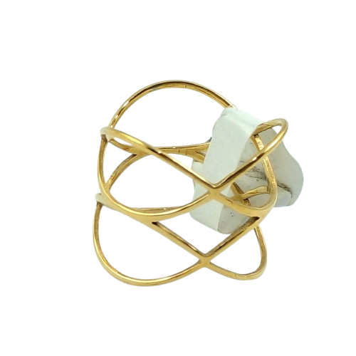 Producto - Anillo Doble Infinito Dorado