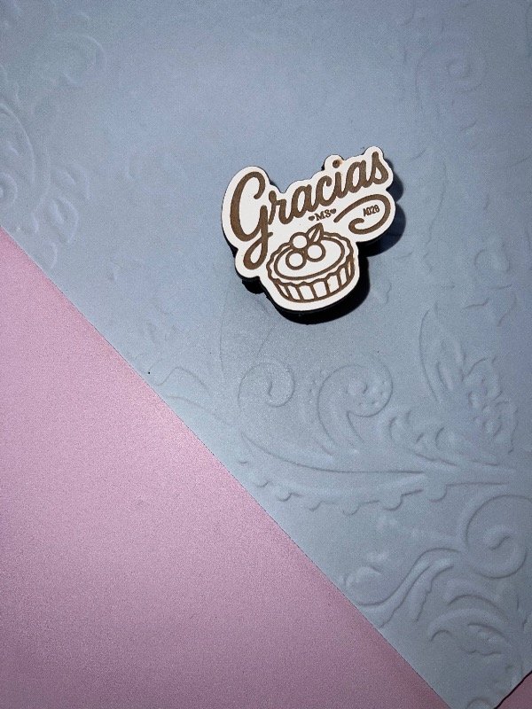 Producto - Sello gracias porción de torta